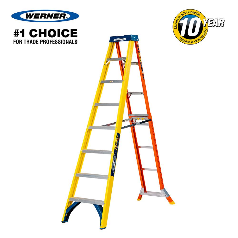 werner_8_tread_adjustastep_pro_fibreglass_stepladder_secondary_3