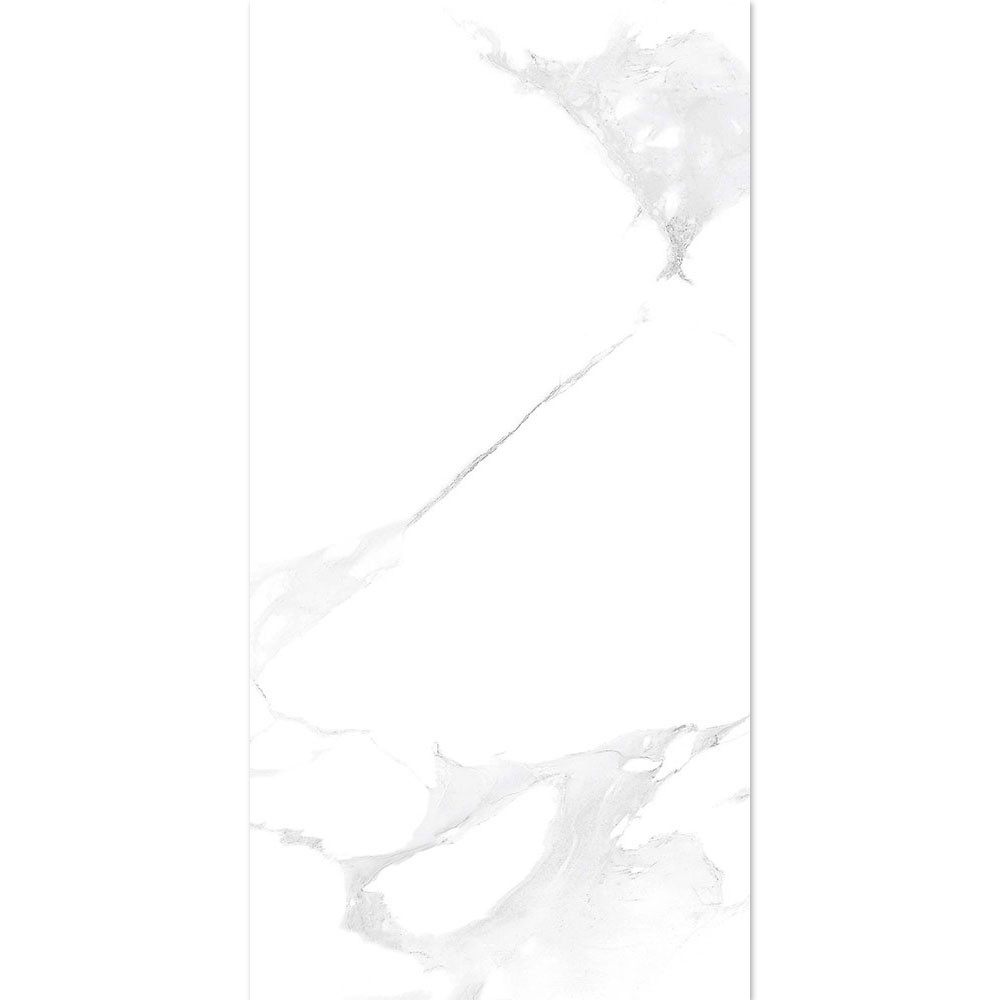 White_Marble_Effect_Polished_Rectified_Porcelain_Wall_Floor_Tile_600x300mm_Image2