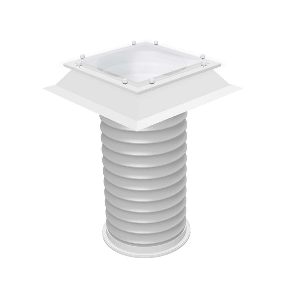 Whitesales Em Tube - 450mm Flat Roof Kit 3M Flexi Tube