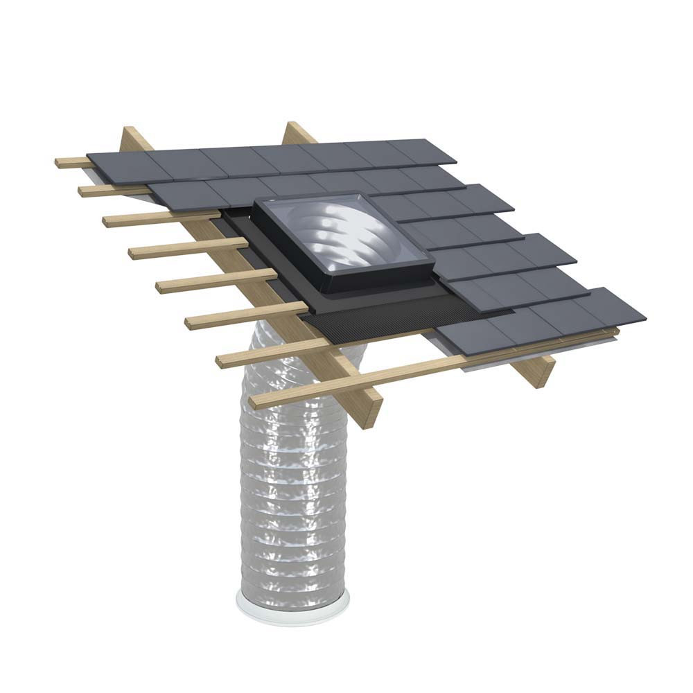 Whitesales Em Tube - 450mm Pitched Slate Roof Kit 3M Flexi Tube