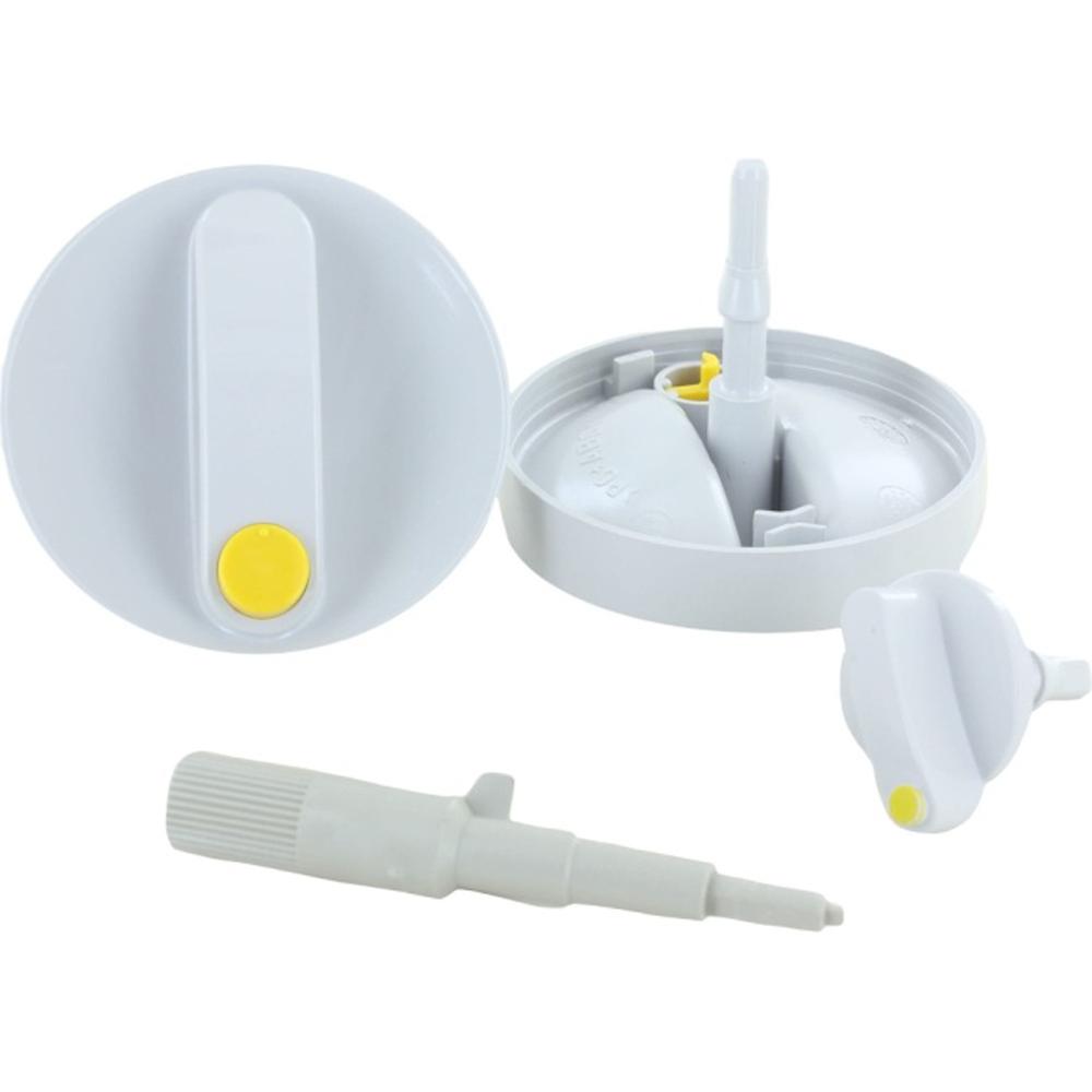 Worcester 87120001040 Bosch Rotary Handles Light Grey