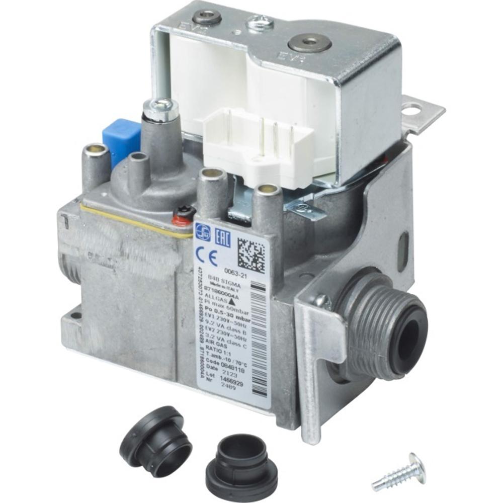 Worcester 8716117868 Bosch Gas Valve And Bracket Assembly