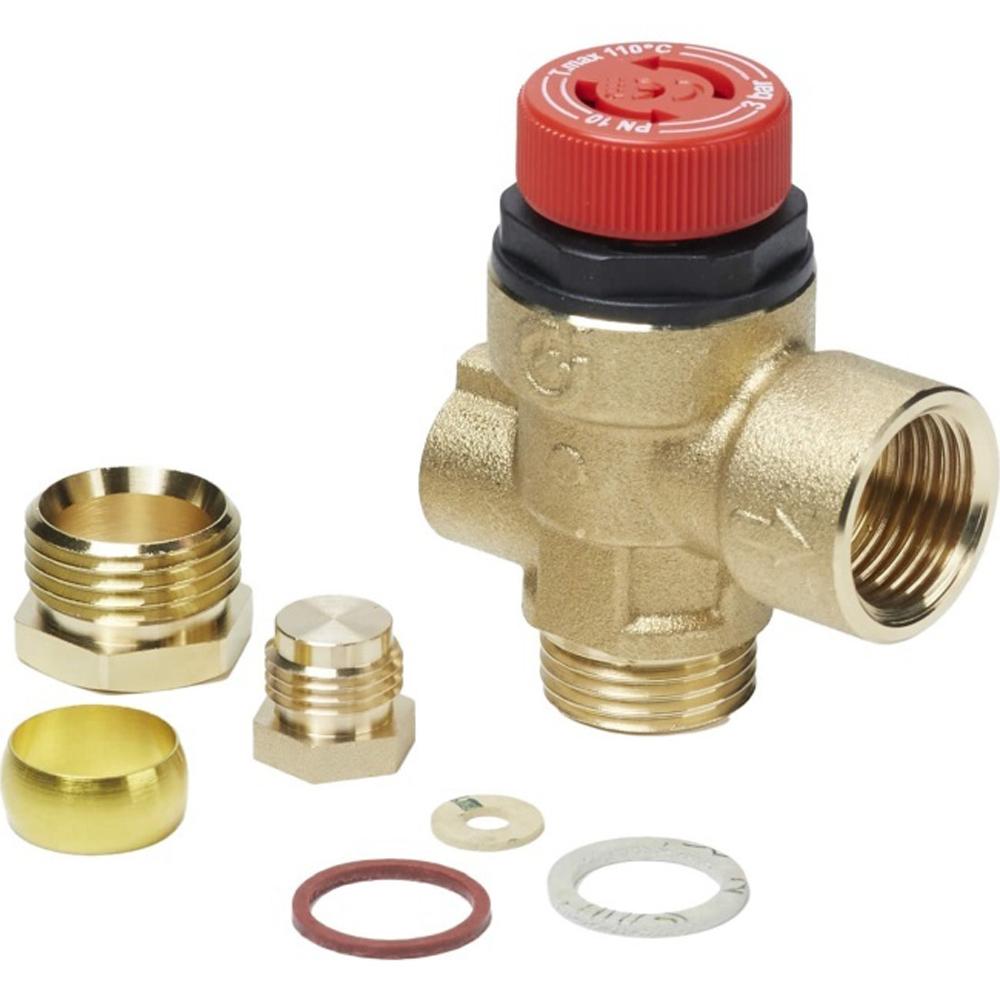 Worcester 87161424160 Bosch Valve Pr.Rel.1/2 X15mmx1/8 (Can Use 314437Cst - No Brass Plug)