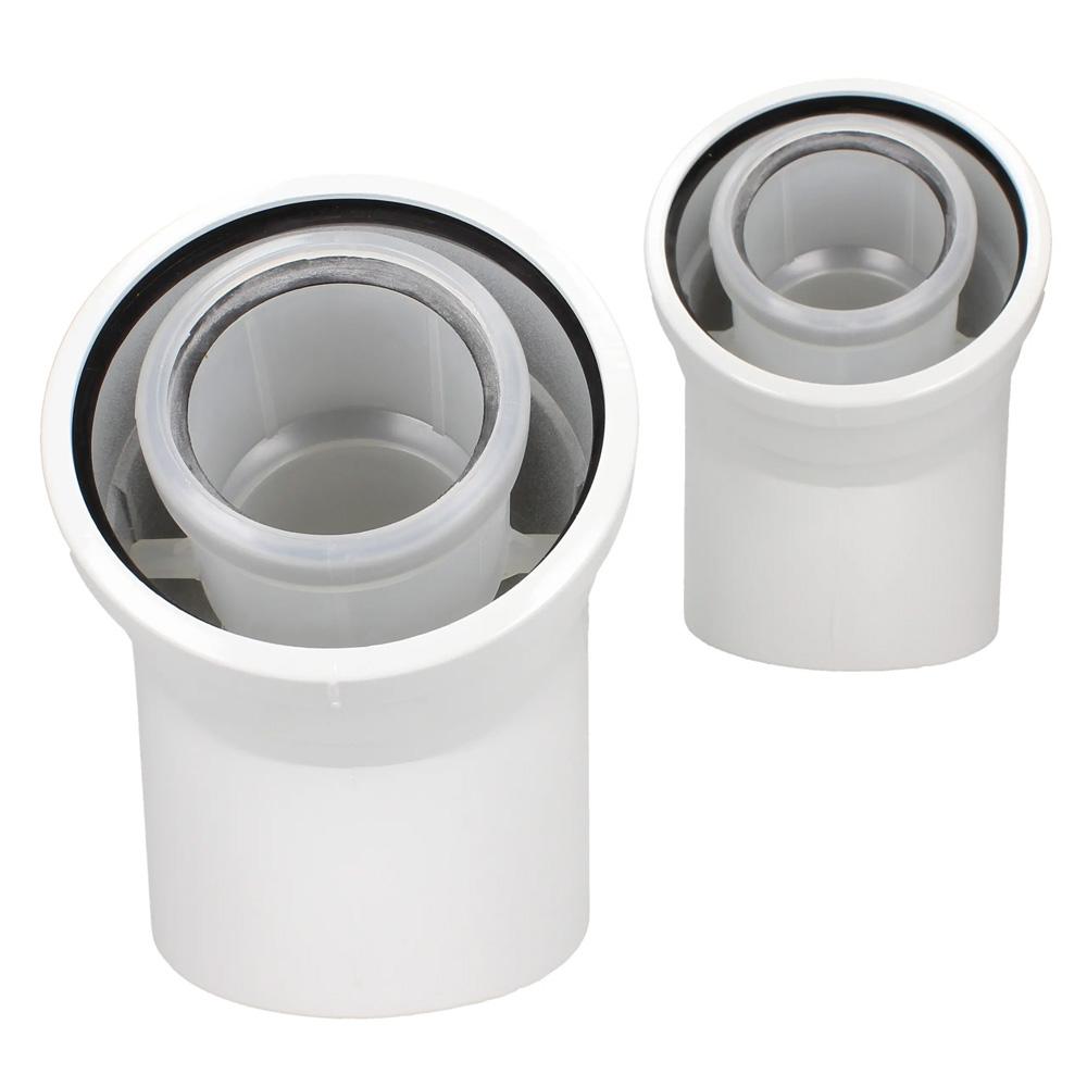 Worcester Pair of Flue Bends - 45 Degree