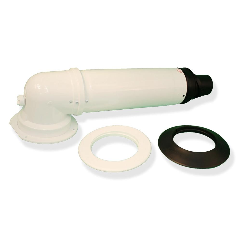 Worcester Telescopic Horizontal Flue Kit - 350mm - 570mm