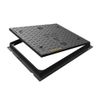 Wrekin Ductile Iron Manhole Cover and Frame 750mm x 600mm x 75mm - B125