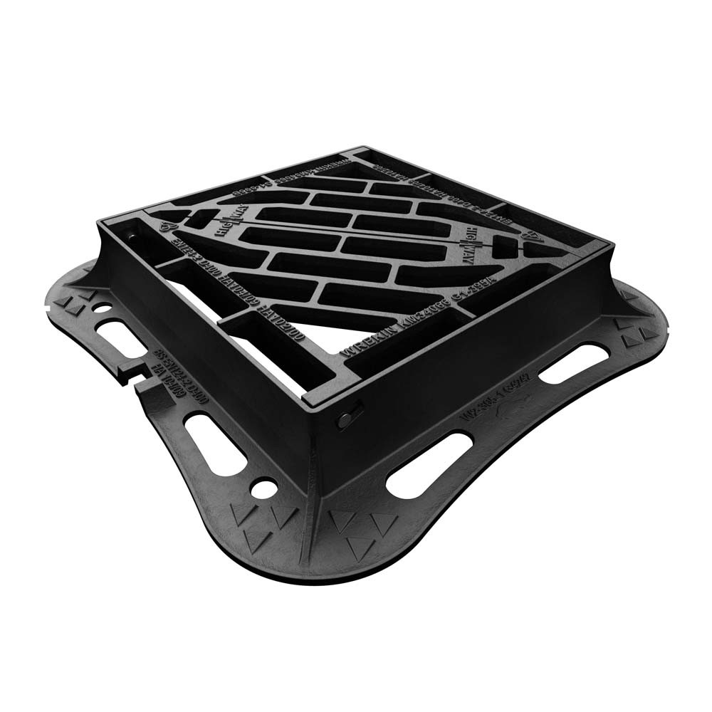 Wrekin Highways Ductile Iron Group 4 Gully Grate D400 - 425mm x 425mm x 100mm