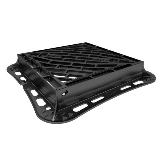 Wrekin Highways Ductile Iron Group 4 Gully Grate D400 - 580mm x 580mm x ...