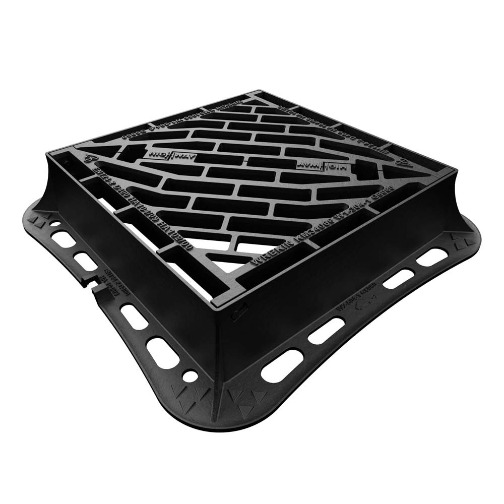 Wrekin Highways Ductile Iron Group 4 Gully Grate 580mm x 580mm x 150mm - D400