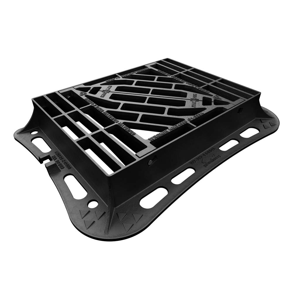 Wrekin Highways Ductile Iron Gully Grate D400 - 600mm x 450mm x 100mm
