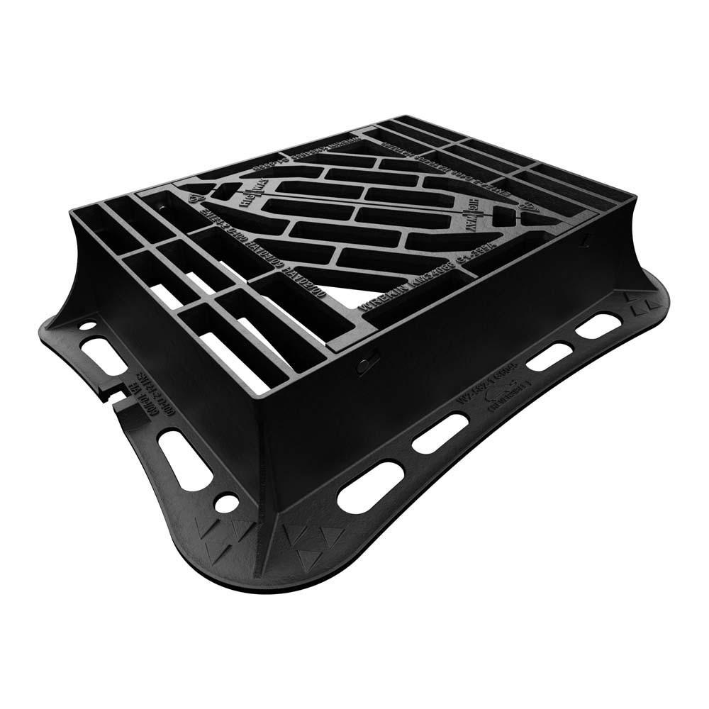 Wrekin Highways Ductile Iron Gully Grate D400 - 600mm x 450mm x 150mm
