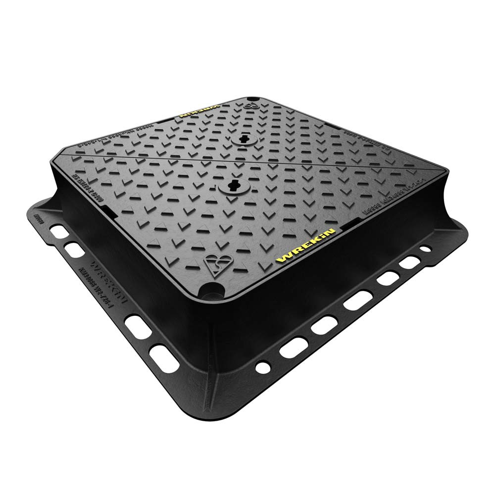 Wrekin Tri-Star Ductile Iron Manhole Cover 150mm - D400