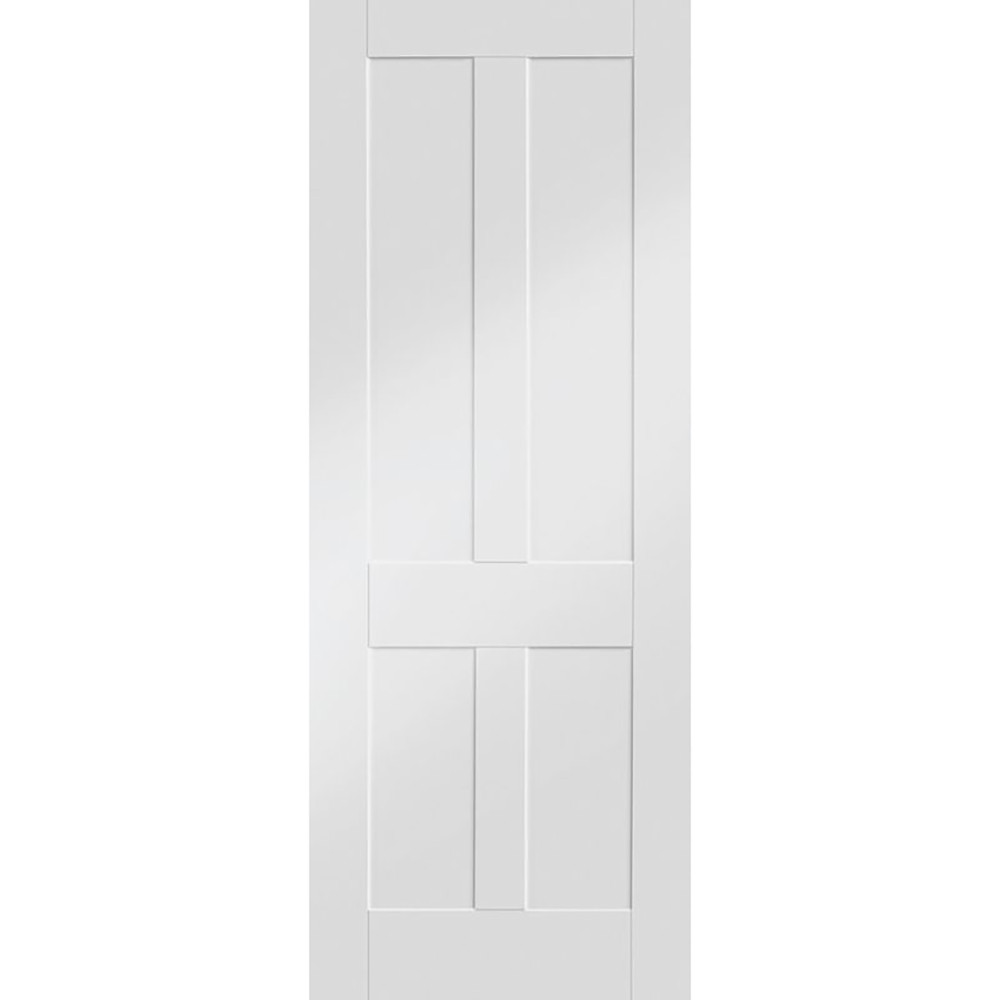 XL Joinery Shaker Victorian 4 Panel White Primed Internal FD30 Fire Door