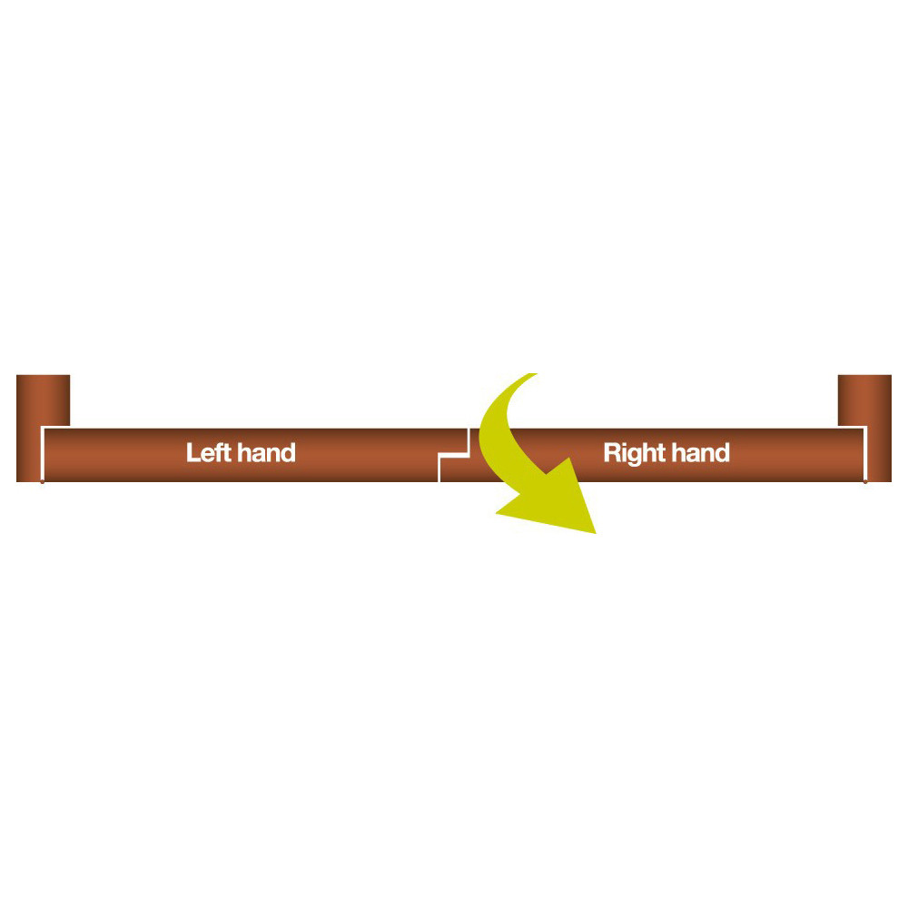 XL Joinery Suffolk Cottage White Primed Glazed Internal Door Pair Lifestyle 2