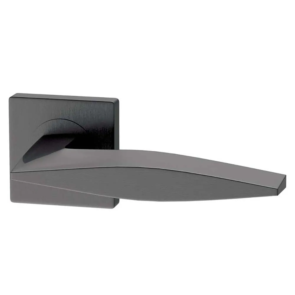 XL MEZEN XL Joinery Mezen Satin Black Stainless Steel Round Rose Door Handle Pack