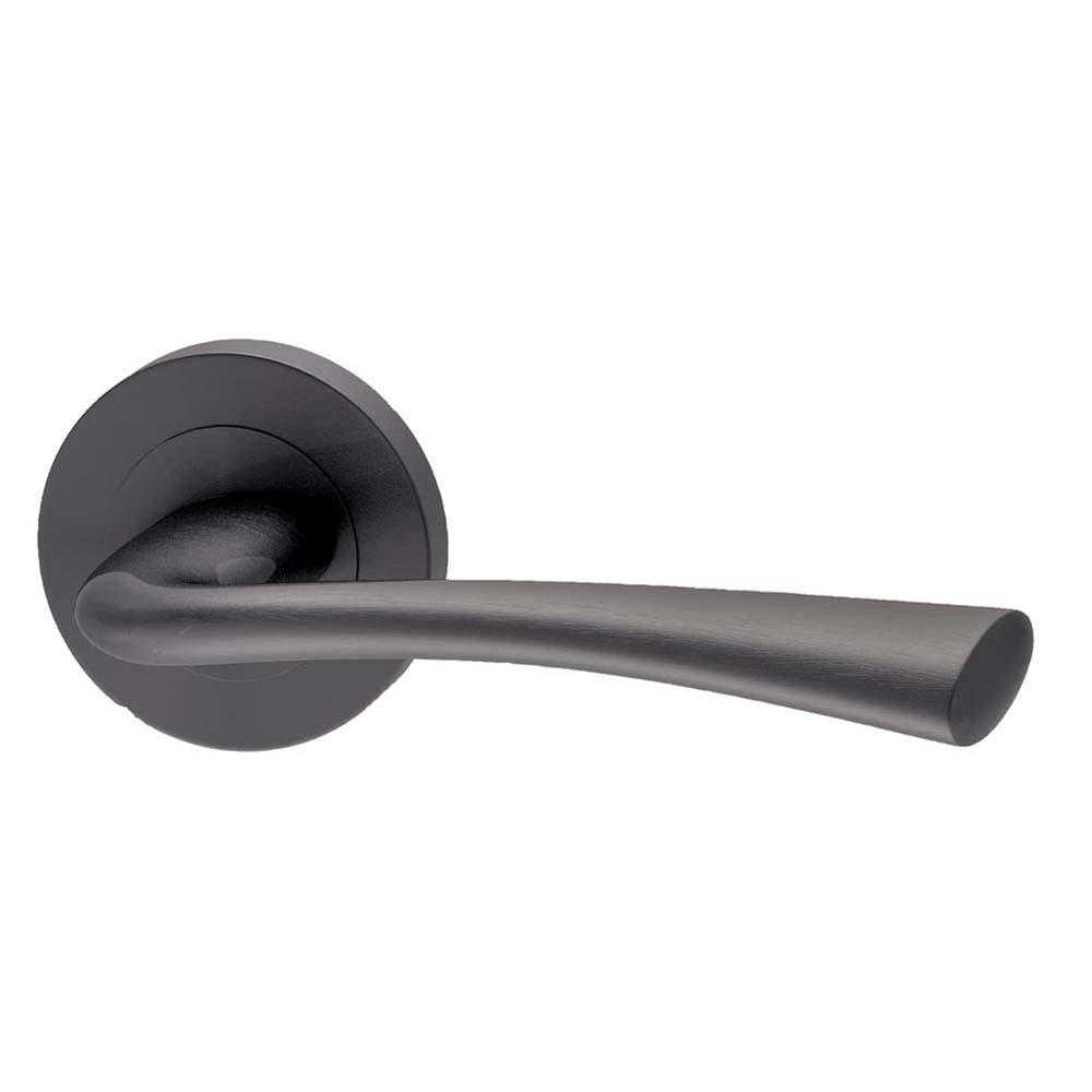 XL Joinery Neva Fire Door Handle Pack FD30 Fire Rated - Matt Grey