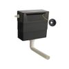 Nuie Concealed Cistern & Traditional Dual Flush Square Push Button
