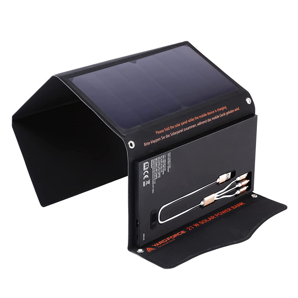 Yardforce Portable Solar Power Bank