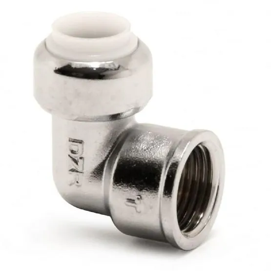 Pegler Yorkshire T14/T090G Tectite Classic Chrome Female Elbow Price Comparisons | Compare The Build