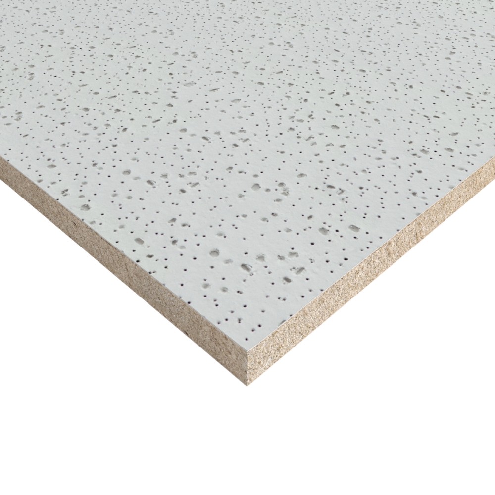 Zentia Fission FT Board Square Edge Ceiling Tiles 600mm - 5.76m2 Pack