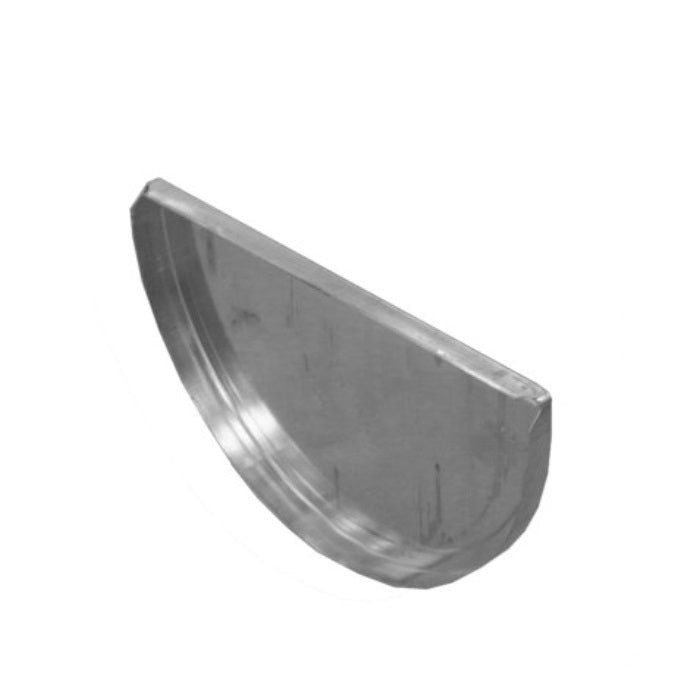 Metal Gutta Zinc Half Round Gutter Stop End