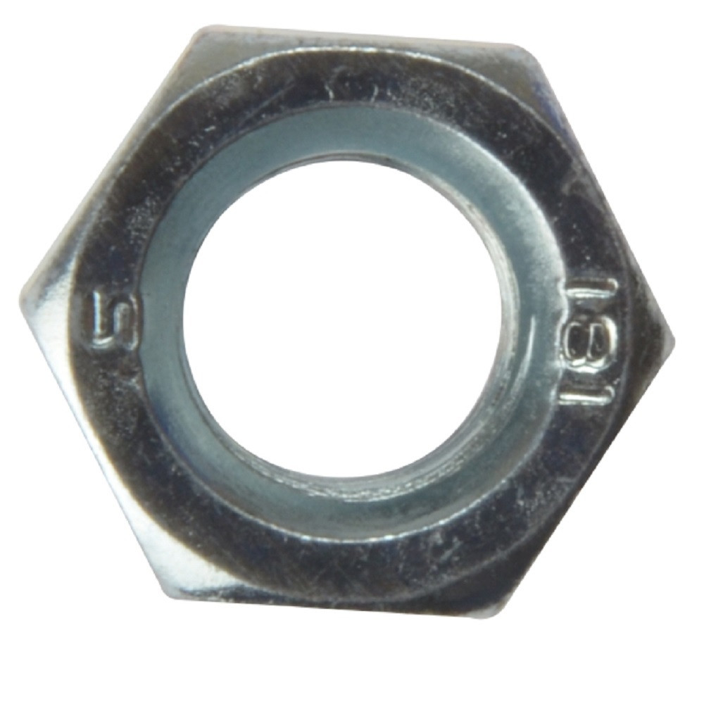 Zinc Plated M10 Hexagon Nut - Pack of 50