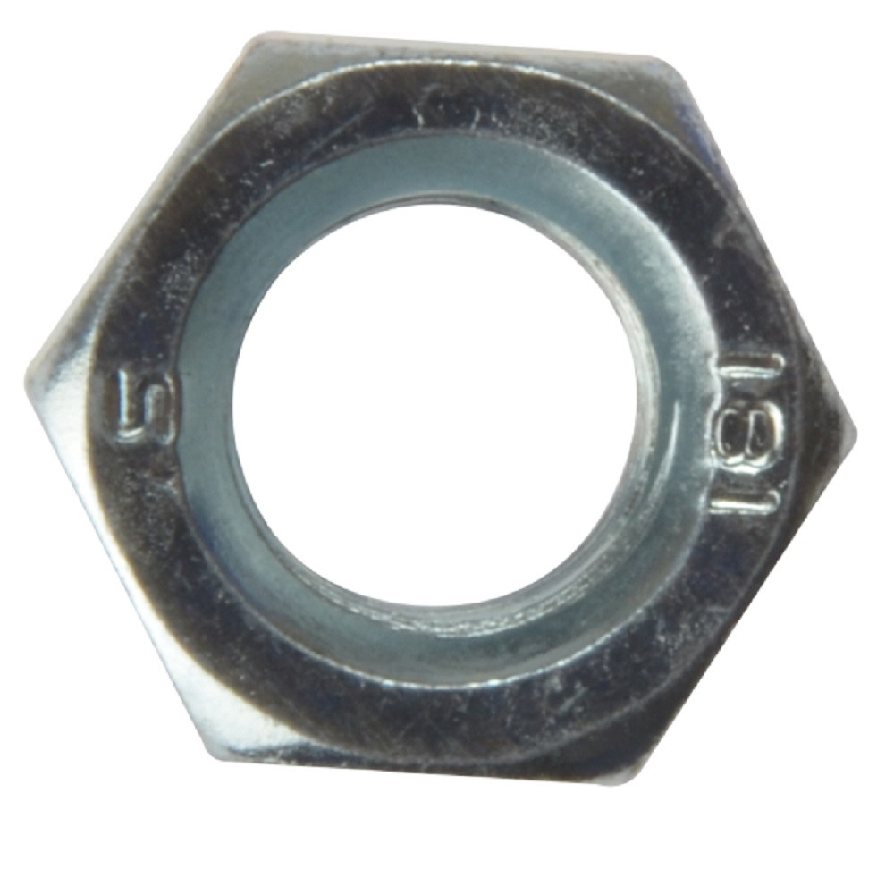 Zinc Plated M6 Hexagon Nut - Pack of 100