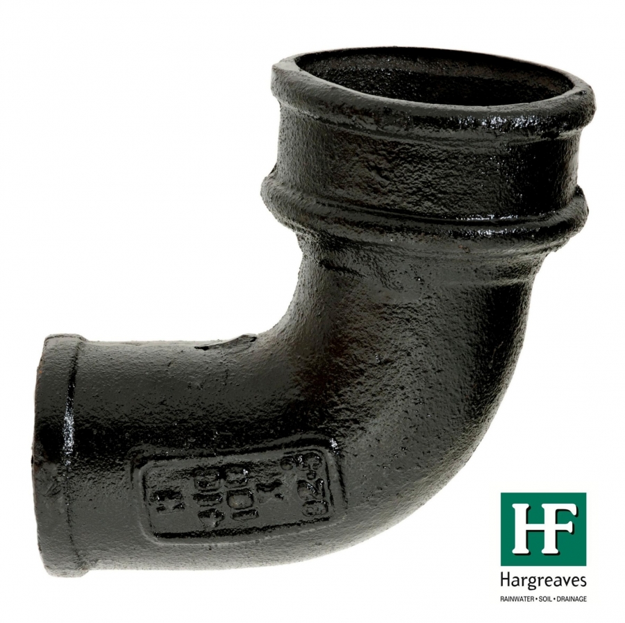 Premier Soil Cast Iron 100mm 92.5dg Soil Bend