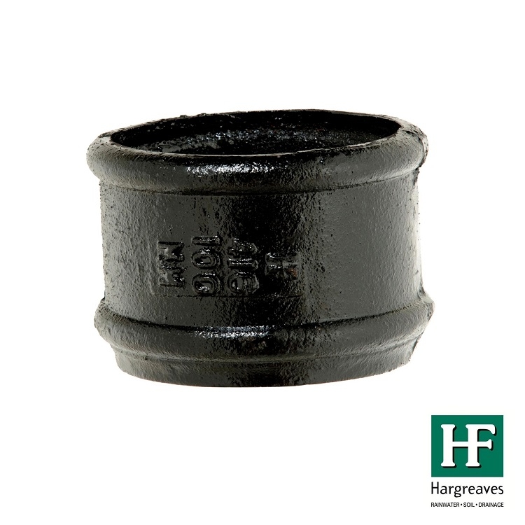 Premier Soil Cast Iron 100mm Plain Soil Loose Socket