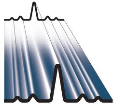 Dry Fix Roofing GRP Bonding Gutter - 70mm (Pack of 5)