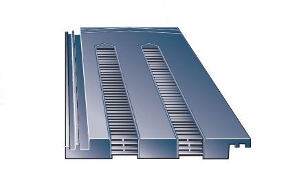 Marley Modern / Redland Mini Stonewold Tile Vent ~ Black (Box Of 5)