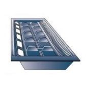 Panel Eave Vent Tray - Double Flyscreen (400mm Rafter Centres)