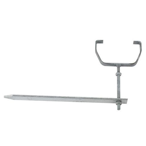 Brett Martin Guttering Square Style Galvanised Rise & Fall Bracket Drive in 310mm