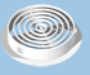 70mm Soffit Disc Vent White Roofing Superstore®