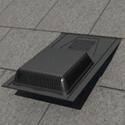 Manthorpe Refurbishment Slate Vent 600mm x 300mm (10000mm2) - Black