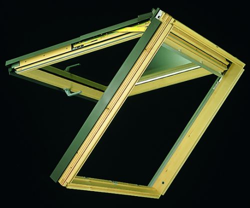 VELUX GPL S06 3060 Window 114x118cm Top Hung Noise Reduction (Pine)