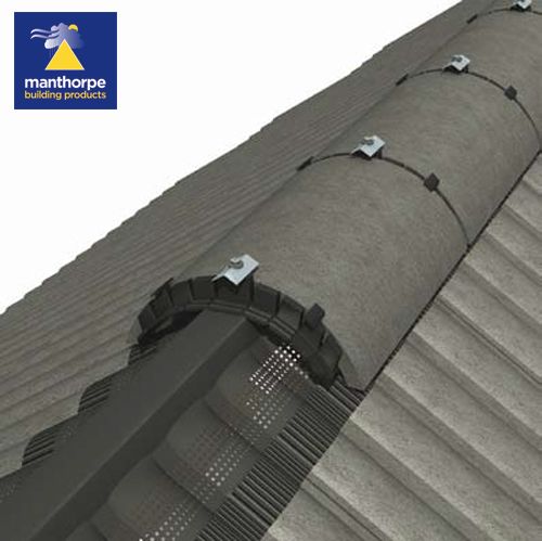 Manthorpe Roll Out Dry Vent Ridge System - Terracotta (6m Pack)