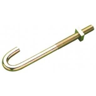 Roofing Hook Bolts 120mm (Including Nut) M8 - Box of 100