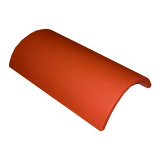 Segmented Ridge Shape GRC Segmental Ridge (450mm) - Warm Grey | Roofing Superstore®
