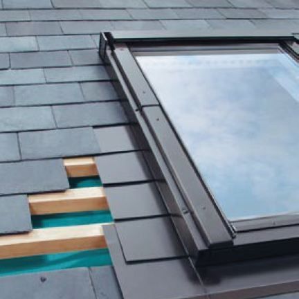 ELV/07 B2/1 Fakro Combination Slate Flashing - Side by Side (78cm x 140cm)