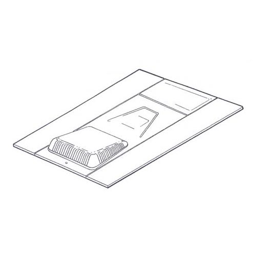 Manthorpe Refurbishment Slate Vent 600mm x 450mm (Box of 10) 10000mm2