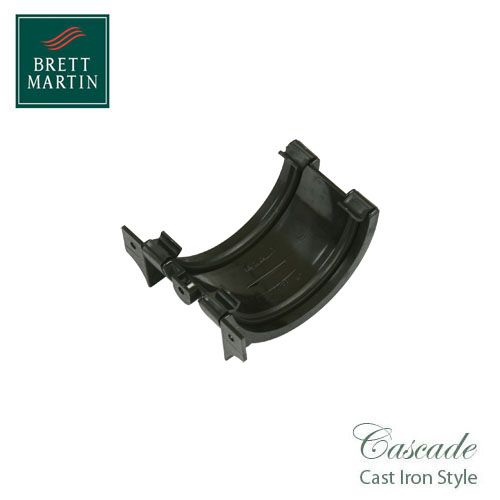 Cascade Cast Iron Style 112mm Roundstyle Union Bracket - Black