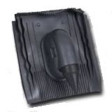 Klober Venduct Solar Thermal Outlet Kit for Slate ~ Black