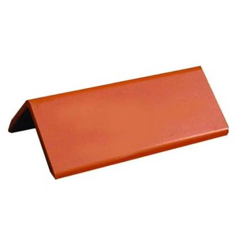 Right Angle Ridge GRC Plain Angle Roofing Ridge (450mm) 90 Degree - Terracotta | Roofing ...