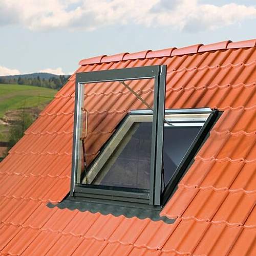 Fakro FSP/10 Bottom Opening Smoke Ventilation Window - 114cm x 118cm ...