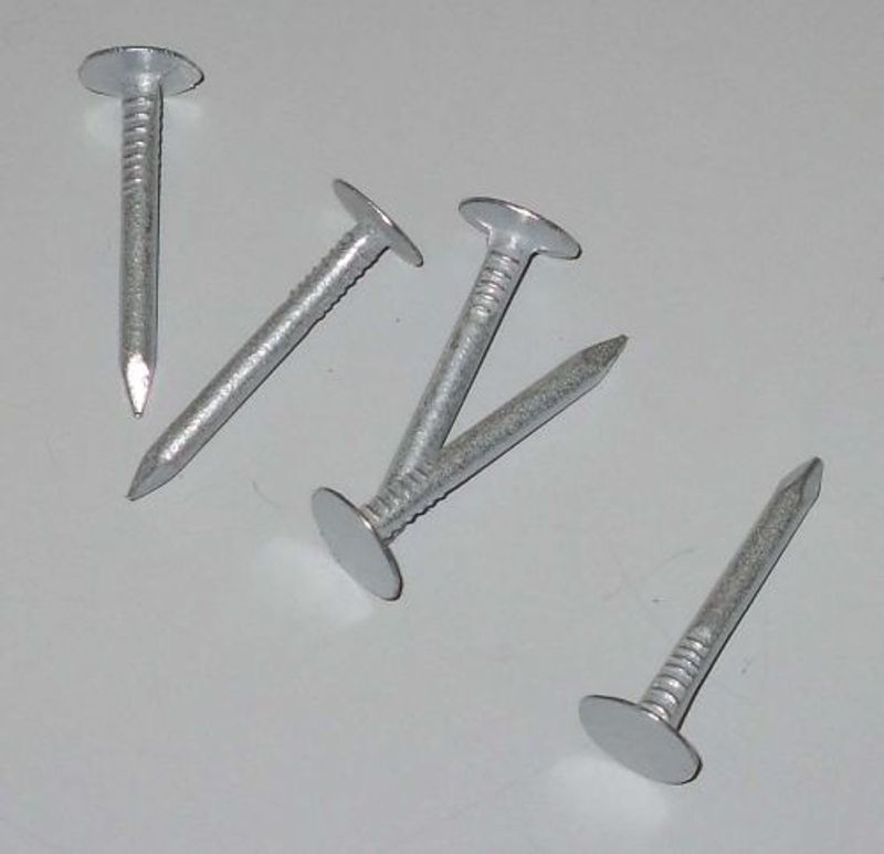 Aluminium Roof Tile Clout Nails ELH 20mm x 3.35mm 1kg Pack Roofing