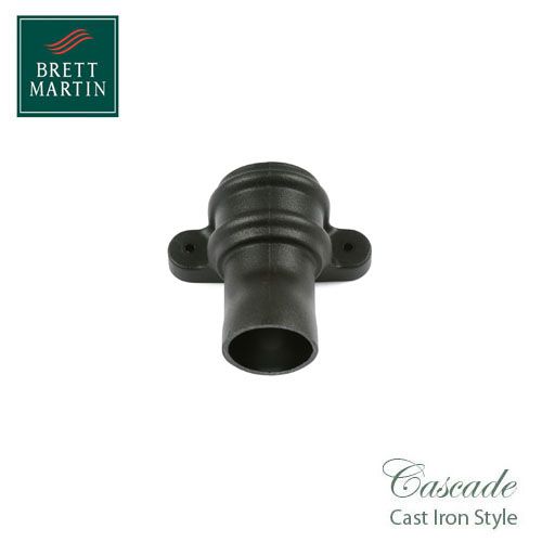 Cascade Cast Iron Style 68mm Anti-Splash Shoe With Lugs - Black