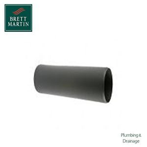 Cascade Cast Iron Style 110mm Plastic 500mm Long Offset Pipe (Black)