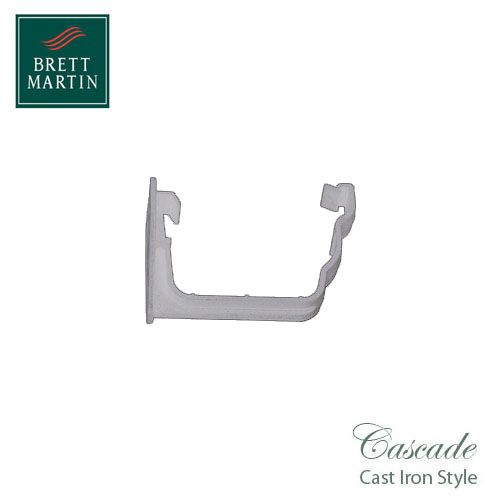 Cascade Cast Iron Style 106mm Prostyle Fascia Bracket - White