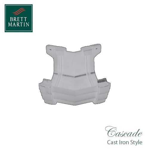 Cascade Cast Iron Style 106mm Prostyle External 150dg Angle - White
